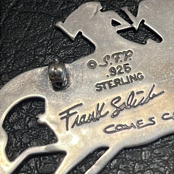 FRANK SALCIDO “Comes Charging” Series Limited Edition *Vintage **Rare Find - Picture 14 of 15